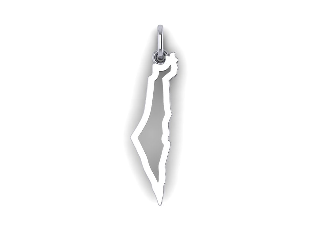 Palestine Map Pendant